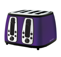 Heritage 4 Slice Toaster - Royal Purple